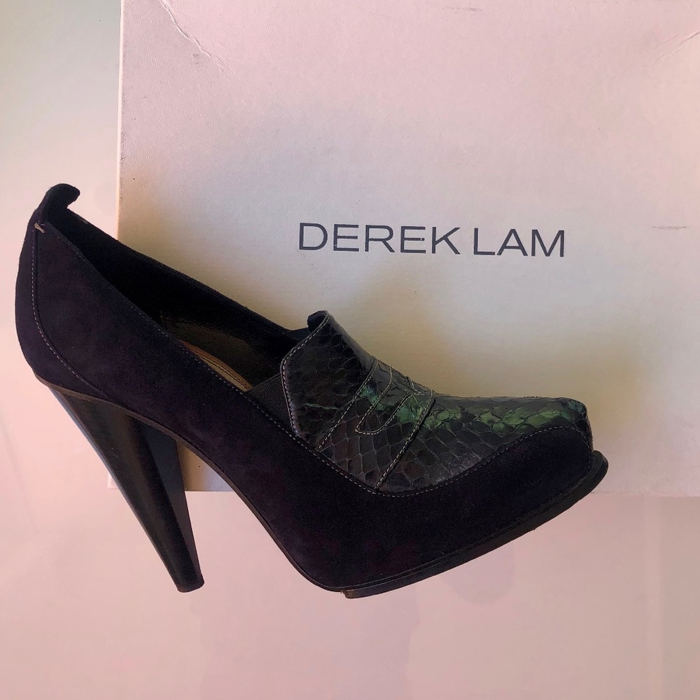 Derek Lam "Delana Runway" Midnight Loafer Pump